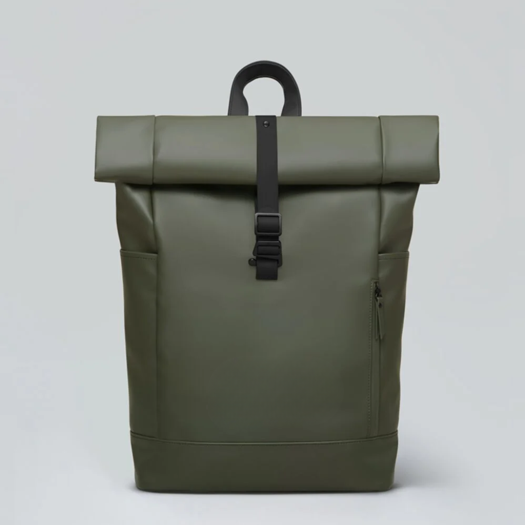 Tokyo Roll top bag - latte
