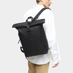 Tokyo Roll top bag - latte
