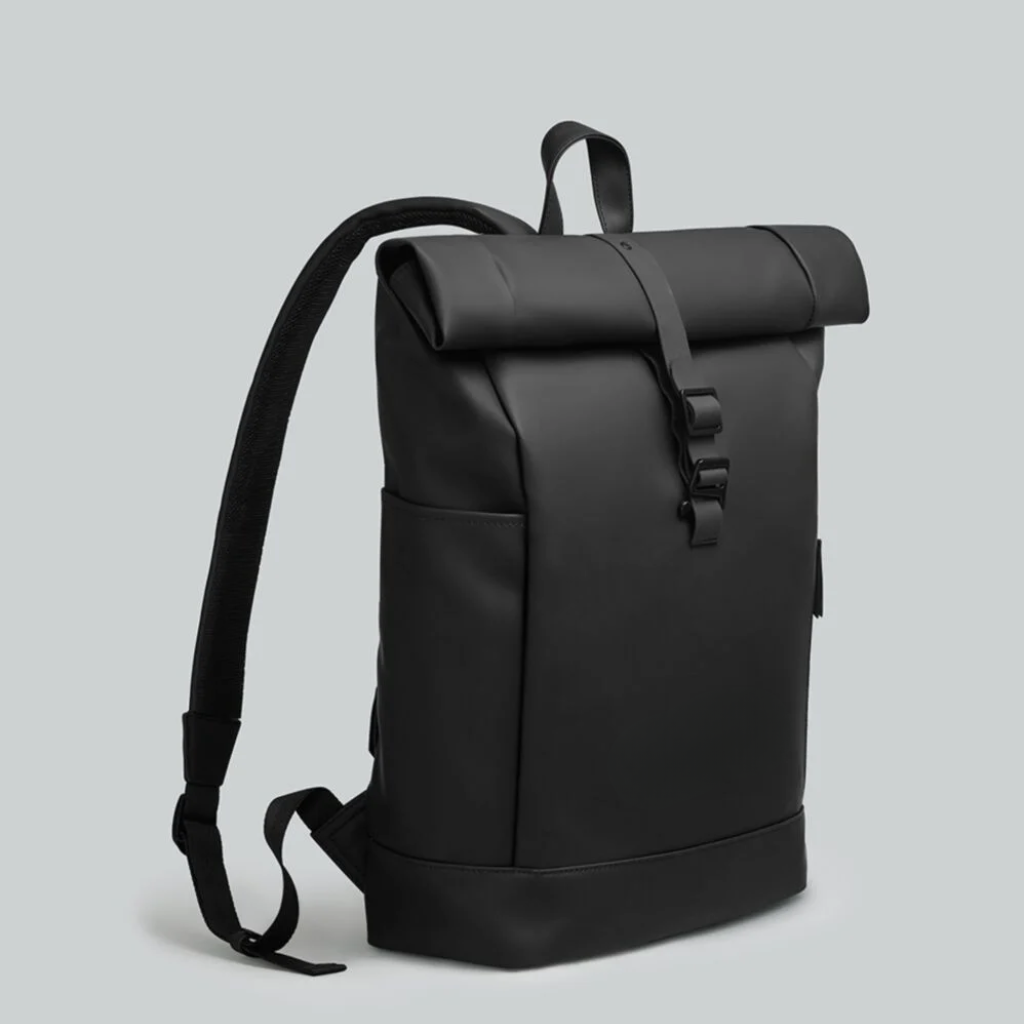 Tokyo Roll top bag - latte