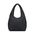Transit puffer shoulder bag