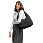 Transit puffer shoulder bag