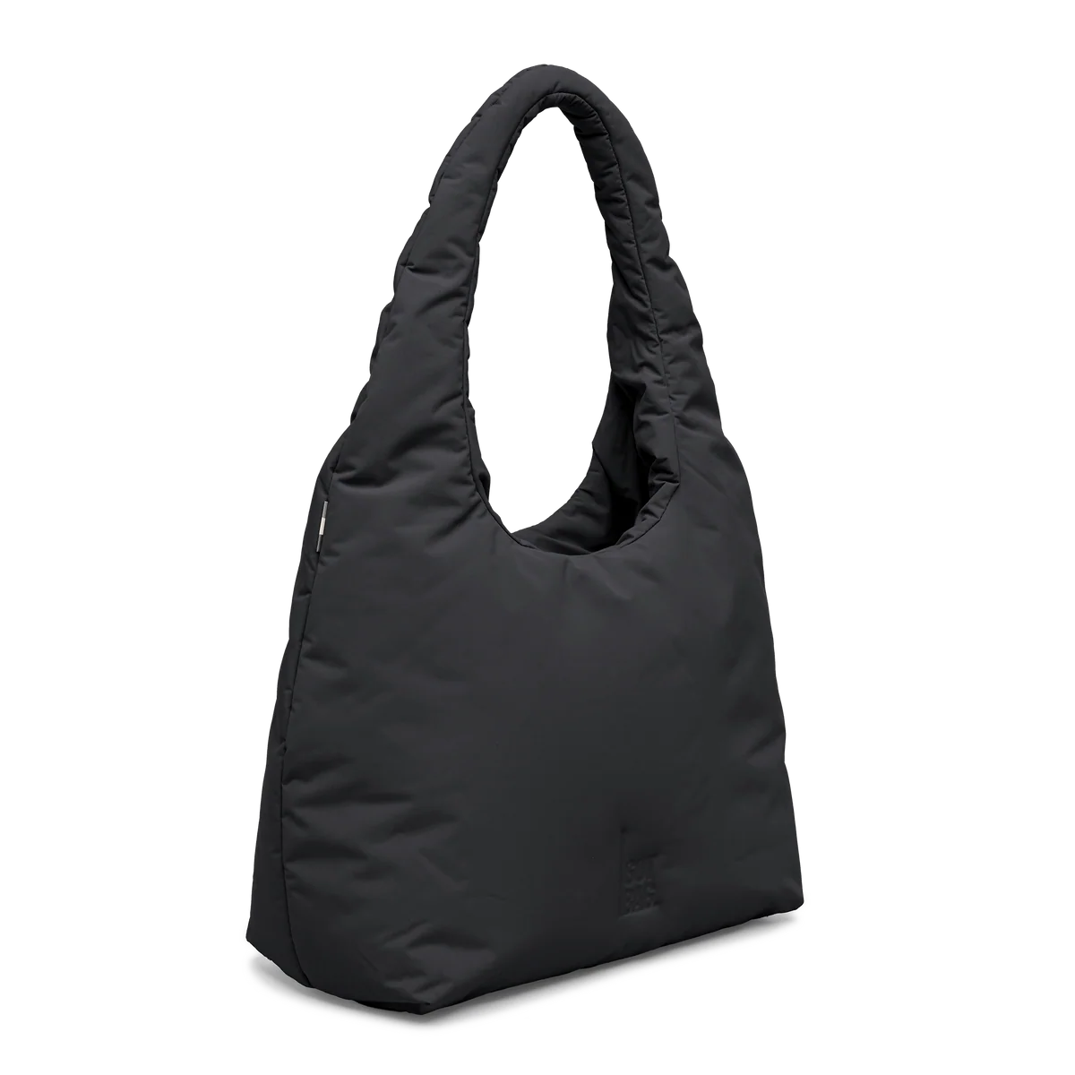 Transit puffer shoulder bag