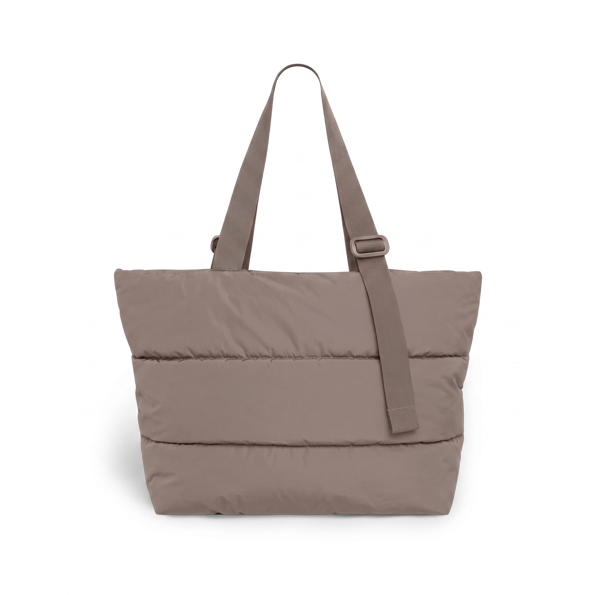 Kumo Puffer tote - Taupe