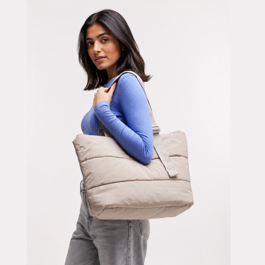 Transit Puffer tote