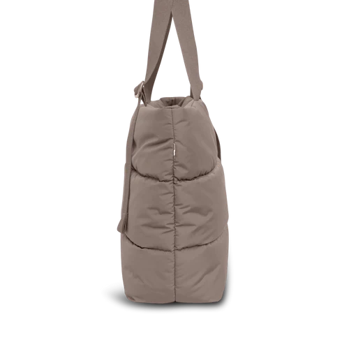 Kumo Puffer tote - Taupe