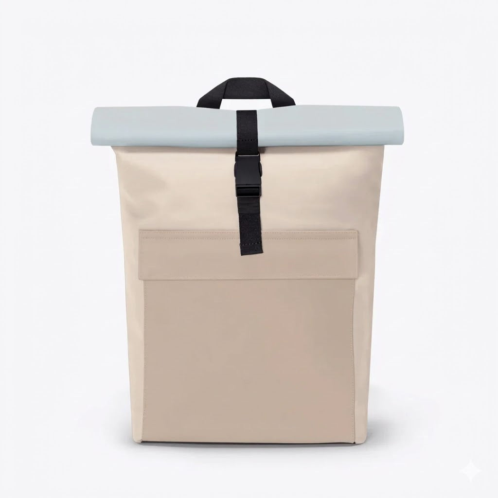 Kyoto Rolltop Bag - Beige